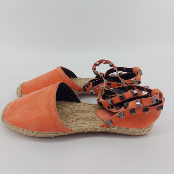 Rebecca Minkoff Suede Studded Espadrille - Picture 2 of 8